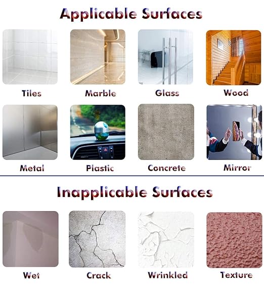 Realth Heavy Duty Nano Double Sided Tape - 2 inch x 16.5 ft, Clear Mounting Tape for Walls, Posters, Photos, Halloween Decor, Store Display, Cards – Removable, Washable, No Residue