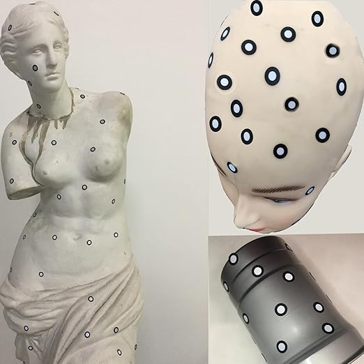 700 pcs 6mm Positioning Targets for 3D Scanning,Difffuse Reflection 3D Markers for Industrial and Consumer 3D Scanner