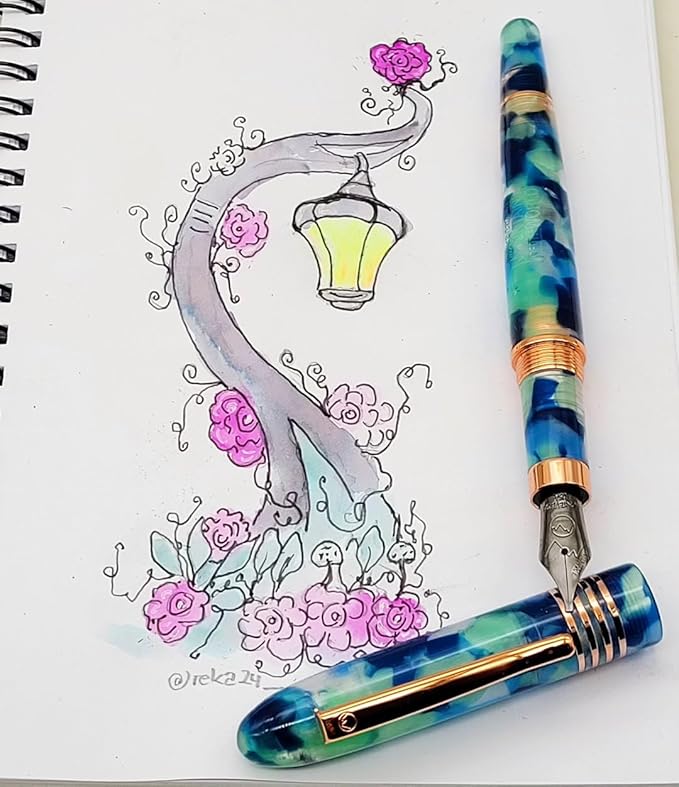 Monteverde Blue Mountain Fountain Pen - M