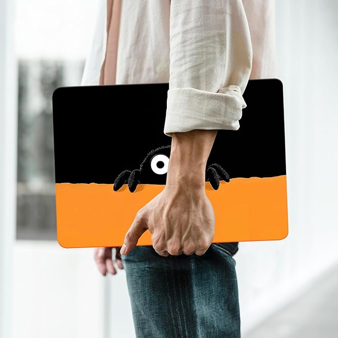 Cute Animal Print Case for MacBook Air 13.6 inch 2022-2025 M4 A3240 M3 A3113 M2 A2681,for Mac Air13 M4 Pattern Plastic Clear Hard Shell&Keyboard Cover for MacBook Air13.6 Case,Abstract Spider