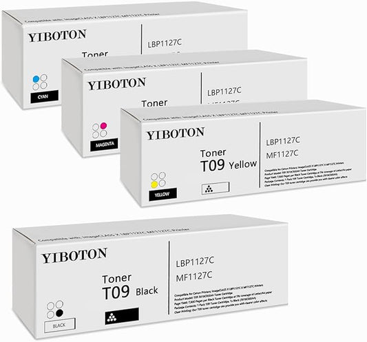 Extra High Capacity T09 T09L Toner Cartridge Compatible with Canon T09 T09L 3020C005AA 3019C005AA 3018C005AA 3017C005AA Toner for Canon ImageCLASS X LBP1127C MF1127C Printer