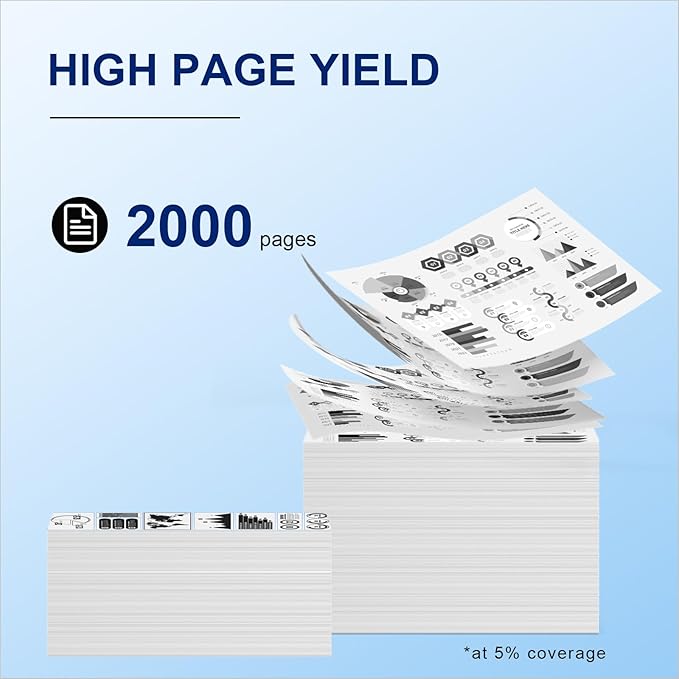 210A Black Toner Cartridges Compatible Replacement for HP 210A 210X Toner for Color Laserje Pro MFP 4301fdw 4201dn 4301fdn 4301dw 4201dw Series Printer Ink, 2 Pack W2100A W2100X