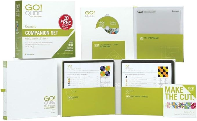 Accuquilt GO! Qube 12 Companion Set-Corners