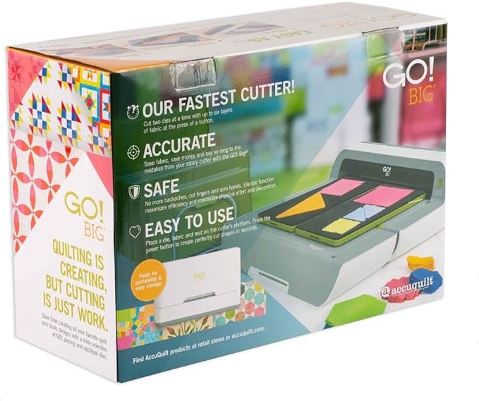 Accuquilt GO! Big Electric Fabric Cutter Starter Set