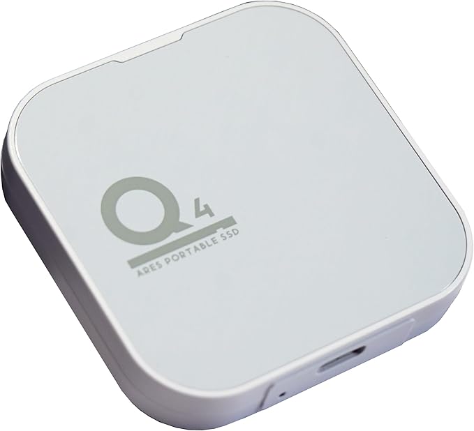 DATO Magnetic External SSD 2TB, External Solid State Drive Portable SSD USB 4.0 Gen 3x2, up to 4000/3600 MB/s, Type-C 4K ProRes HDR Record, Compatible with iPhone 15&16 Pro Max - ARES Q4 Series