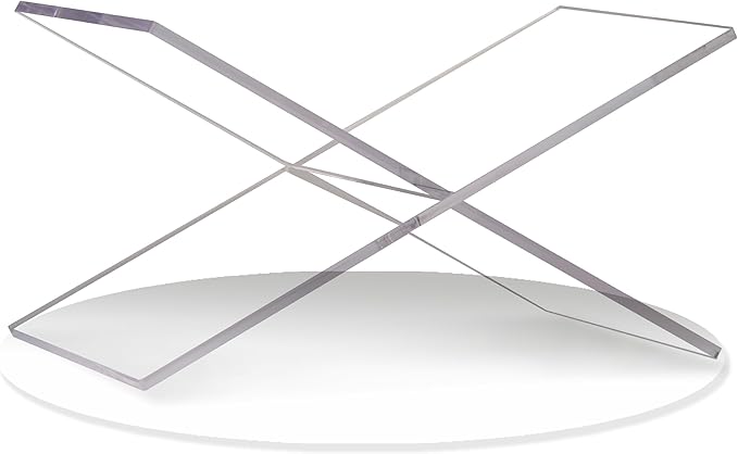 Clear Acrylic Book Holder，Transparency Reading Open Book Stand with Paperweight, Perfect for Cookbooks, Magazines and Bible Display (Clear-Extra Large)