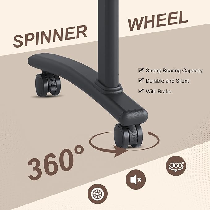 Folding Conference Room Table, Modern Conference Tables with Wheels, Large Rectangular Mobile Training Tables for Office Classroom, Foldable Modular Boardroom Seminar Table Maple (8pack L63in)