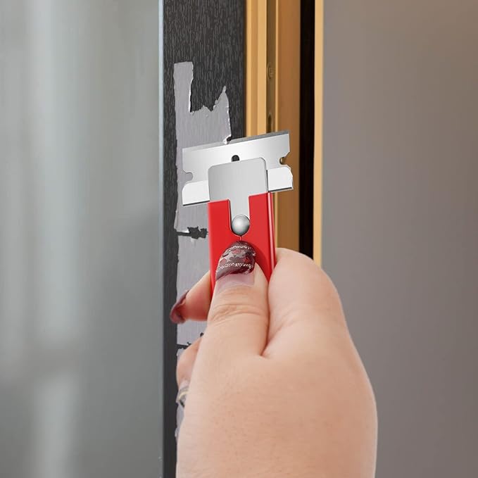 DIYSELF 12 Pack Box Cutters, Utility Knife Aluminum Alloy, Razor Knife Utility, Box Knife with Single Edge Razor Blade, Box Cutter Knives Retractable, Boxes Opener for Letters, Packages (Red)