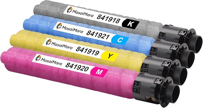 MasaiMara MP C2503 MP C2003 Compatible Toner Cartridges for Ricoh MP C2003, MP C2503, MP C2004, MP C2004ex, MP C2504, MP C2504ex MPC2003, MPC2503, MPC2004, MPC2004ex, MPC2504, MPC2504ex Printer