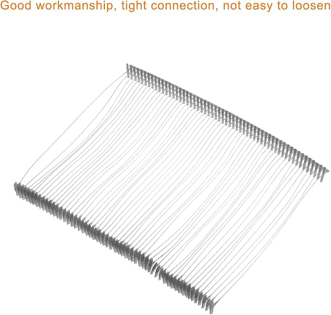 MECCANIXITY Standard Tagging Fasteners,Plastic Regular,Standard Label Gun Price Tagging Barbs for Garment Price Tag Label Tagging Barbs 75mm/3 Inch,Pack of 1000 Gray