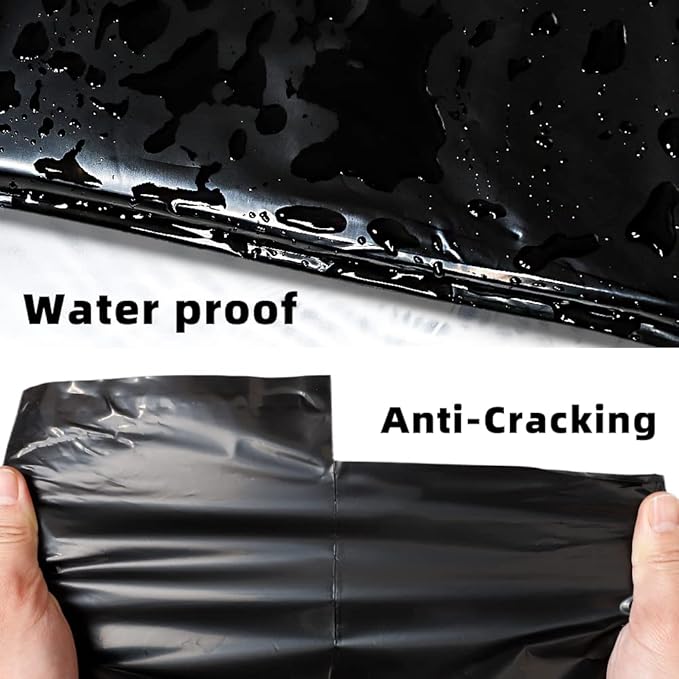 POLYSELLS 400 pcs 19x24 Inches Black Poly Mailers Shipping Envelopes, Strong Adhesive Sealing, Waterproof, and Tear-resistant Postal Mailing Bags for Clothing, Books, and Accessories