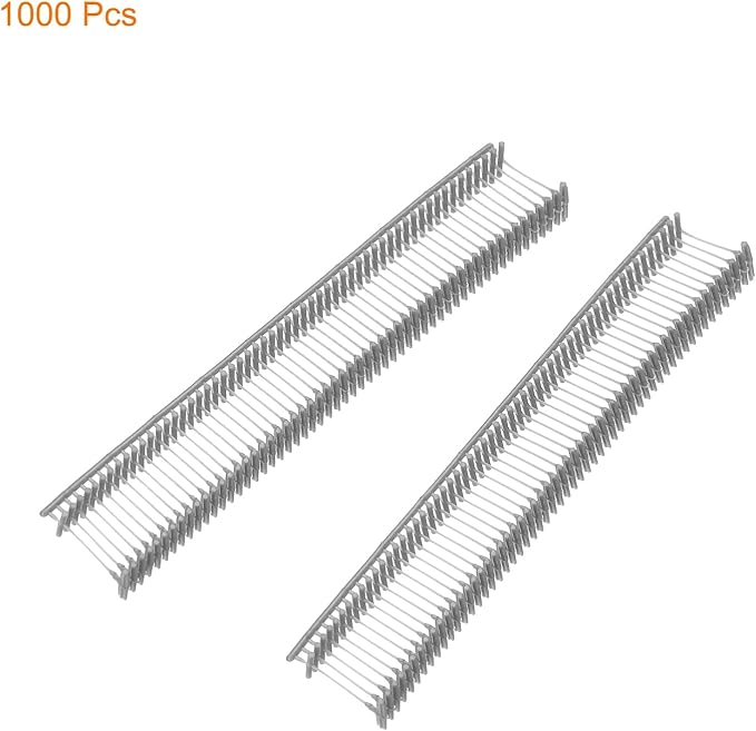 MECCANIXITY Standard Tagging Fasteners,Plastic Regular,Standard Label Gun Price Tagging Barbs for Garment Price Tag Label Tagging Barbs 12mm/0.5 Inch,Pack of 1000 Gray