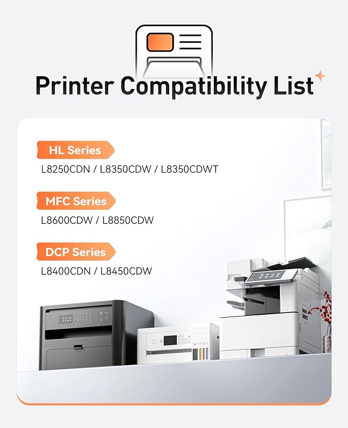 DR331CL Drum Unit Replacement Compatible for Brother DR-331CL Imaging Drum HL-L8350CDW MFC-L8850CDW MFC-L8600CDW HL-4150CDN MFC-9970CDW DCP-L8400 9050 9055 L8450 HL-L8250 L8650 L8850 4570CDW Printer