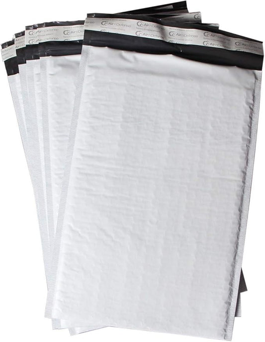 50/500/1000/1500/2000/2500/5000 pcs #000 4x8 Poly Bubble Padded Envelopes Mailers Shipping Bags AirnDefense (1500)