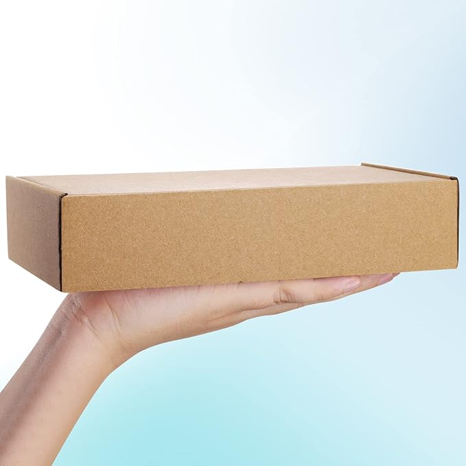 Shipping Boxes 9x6x2 inches Brown Small Mailing Boxes 25 Pack Cardboard Corrugated Box Mailers