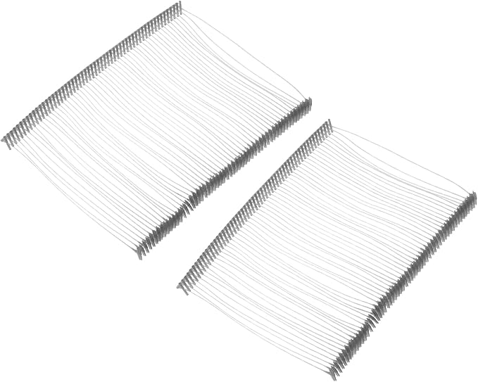 MECCANIXITY Standard Tagging Fasteners,Plastic Regular,Standard Label Gun Price Tagging Barbs for Garment Price Tag Label Tagging Barbs 75mm/3 Inch,Pack of 1000 Gray