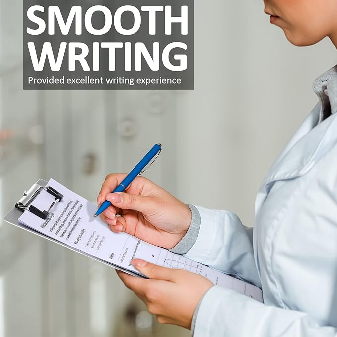 Epakh 8 Pieces Clipboard Bulks Metal Clipboard Aluminum Office Low Profile Clip Standard A4 Letter Size Metal Clip Board, Size 12.5 x 9 Inch