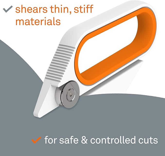 Slice 10598 Rotary Cutting Tool, Bladeless Scissors Cutter, 1 Pack, Ambidextrous CutterCutter