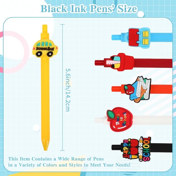 Teacher Pens,Teacher Gifts for Appreciation Thank You,Classroom Rewards Pens for Schools,Cute Funny Gel Ink Pen Gift for Daughter Son Grandaughter Grandson Study Supplies