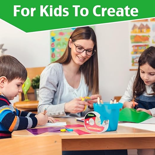 Clear Tape for Wrapping,Repairing and Adhesiving Smooth Cut Transparent Tape with Dispenser for Office & School Project 0.7 X 1000 Inch,36 Pack