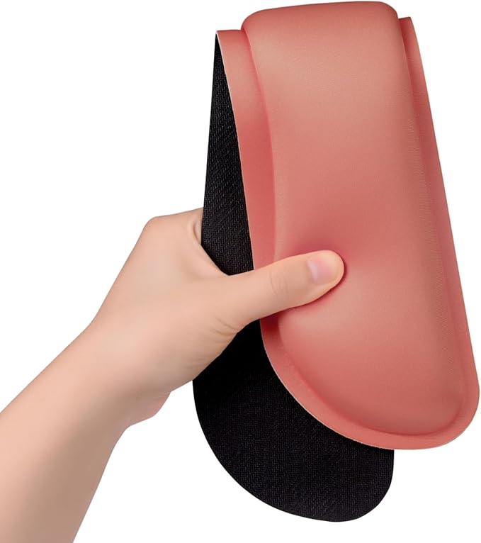 Dapesuom Enlarge Keyboard Wrist Rest, Memory Foam Wrist Cushion for Desk Mats Support, Cute Typing Pain Relief Keyboard Mouse Pad Rests Set with Non-Slip Base for Gaming Laptop Office, Indian Red