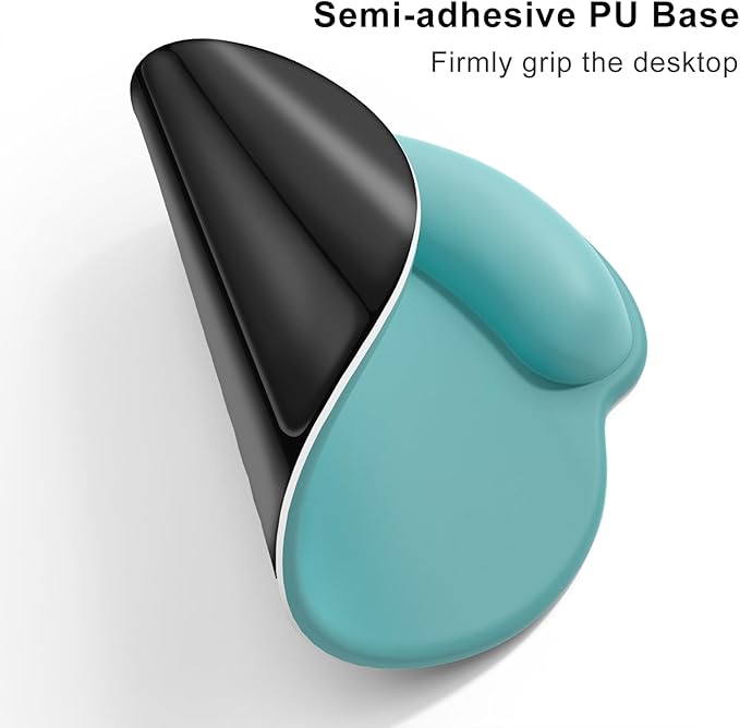 Dapesuom Large Gaming Mouse Pad, Mouse Pads with Wrist Rest Wrist Support, 4in1 Big XXL Desk Mat Desk Pad + Ergonomic Mousepad + Memory Foam Keyboard Mat Wrist Rest + Coaster Set for Computer, Green