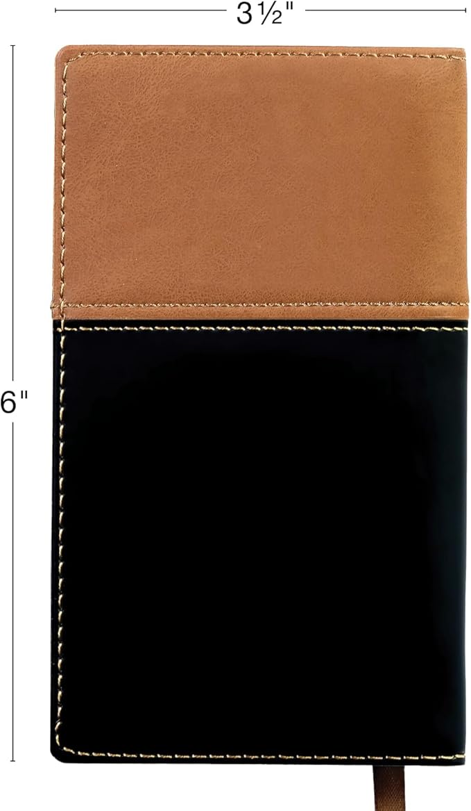 2026 Pocket Planner/Pocket Calendar and Pen, 3.5"x6": Includes 14 Months (November 2025 - December 2026) / 2026 Weekly Planner/Weekly Agenda/Monthly Calendar Organizer (Brown/Black)