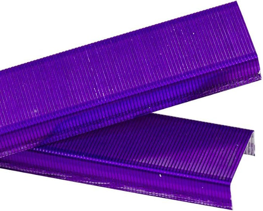 JAM PAPER Standard Size Colorful Staples - Violet Purple - 5000/box