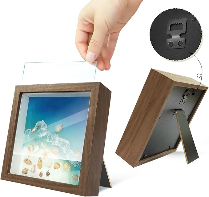 iLAND Crafts for Adults Resin Art Kit DIY Beach Ocean Themed Crafting Adult Girls Night Craft Making Set Date Night Painting Kit for Couples Unique Christmas Gifts for Crafty Women Teen Girls Romantic