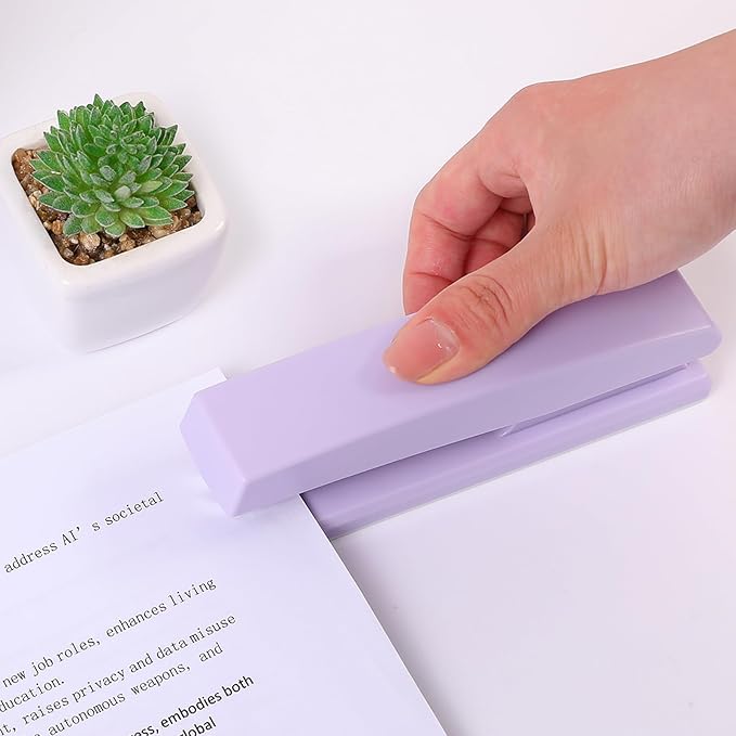 Desktop Stapler with 1000 Staples, Office Stapler, 25 Sheet Capacity