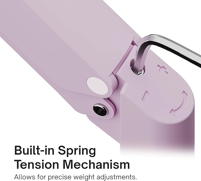 Pixio PS1S Wave Pink Single Monitor Arm Stand Desk Mount - Fits up to 32 inches Monitors and up to 19.8lbs. VESA Compatibility and Integrated Cable Management