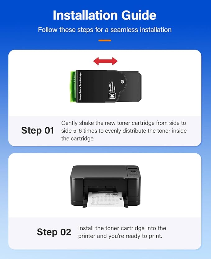 C310 C315 Toner Cartridge Set 4-Pack with chip High-Yield 006R04356 006R04357 006R04358 006R04359 Replacement for Xerox C310 C310DNI Versalink C315 C315DNI Color Printer Ink Black Cyan Magenta Yellow