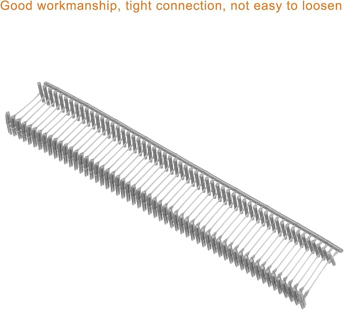 MECCANIXITY Standard Tagging Fasteners,Plastic Regular,Standard Label Gun Price Tagging Barbs for Garment Price Tag Label Tagging Barbs 12mm/0.5 Inch,Pack of 1000 Gray