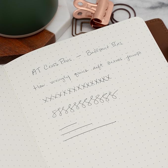 Personalized, Custom Engraved Cross Pen for Men or Women | Cross Coventry Ballpoint Pen | Luxury Gift for Office, Graduation and Business [Black Lacquer with Chrome Trim]