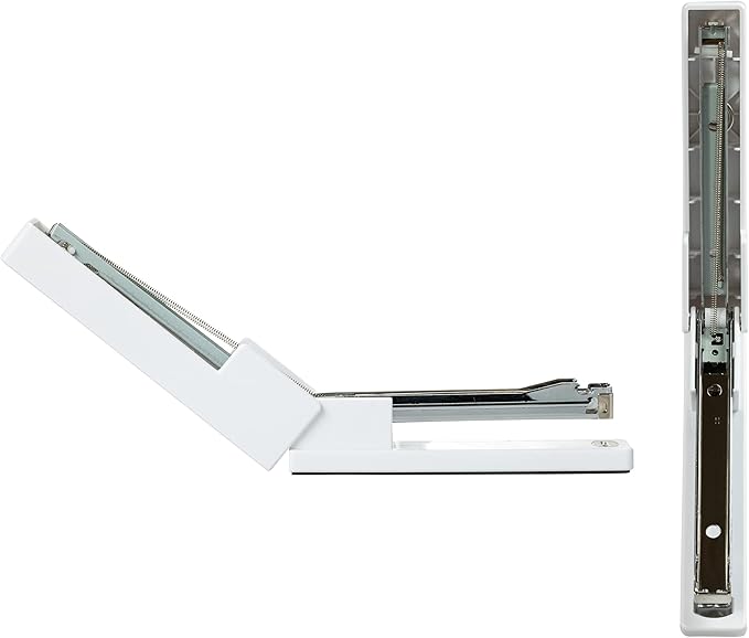 JAM PAPER Modern Desk Stapler - White - Sold Individually