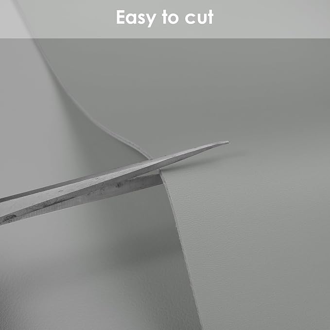 Leather Table Cover,1.8mm Thick,36x60 Inch Table Protector,Table Protector for Dining Room Table,Dining Table Cover,Table Cover Protector,Dining Table Protector(Gray+Gray,36x60)