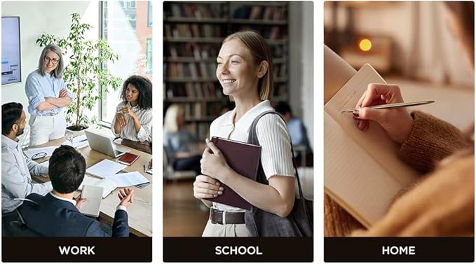 &And Per Se Lined Journal Notebook, 160 Pages, A5 5.7 x 8 inches College Ruled Thick Paper Notebook Journals for Writing, Hardcover Notebooks for Women Men Office School (1 Pack, Peach)