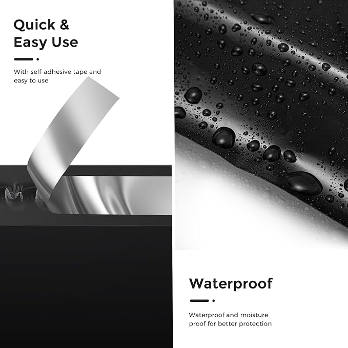 Metronic 1000PC Poly Mailers 14.5x19, Sturdy Shipping Bags for Small Business, Waterproof Mailers Poly Bags, Strong Adhesive Shipping Envelopes for Clothing, Efficient Mailing Envelopes in Black