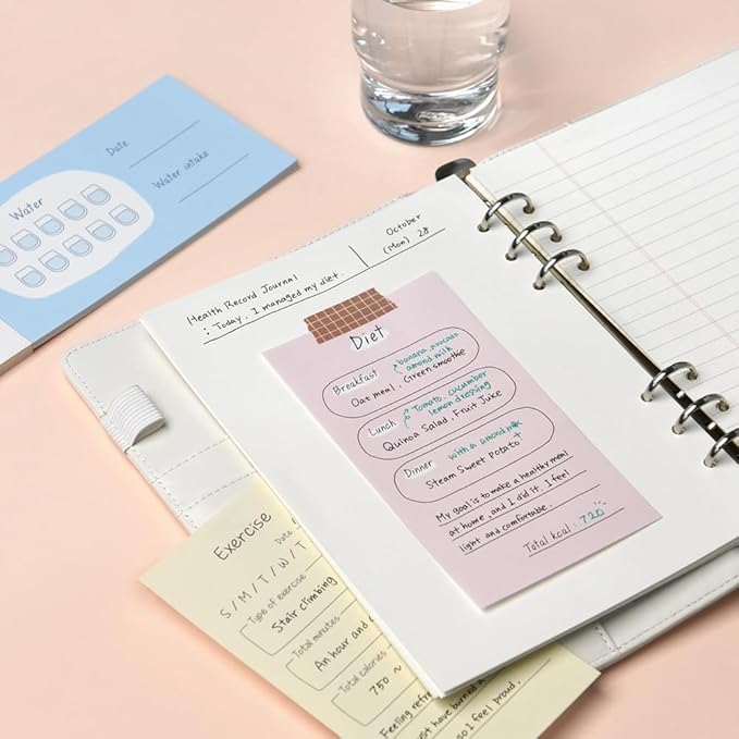 Monolike Triple Memopad Today's Record 2P A Set