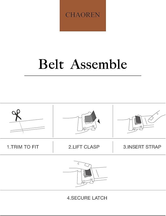 CHAOREN Mens Belt - Mens Ratchet Belt Leather 1 3/8" for Dress Pant - Micro Adjustable Belt Fit Everywhere