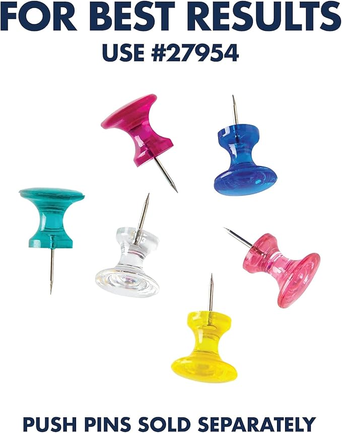 Quartet Cork Board, Bulletin Board, 8' x 4' Corkboard, Black Frame (2308B)