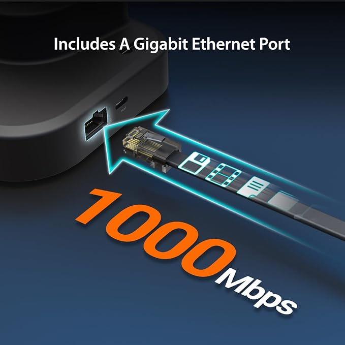 j5create Dual Monitor Mount with 10-in-1 Docking Station, Fully Adjustable Monitor Desk Stand for 2 Screens up to 32 inch, Conveniently Set Optimal Angle and Maximize Productivity (JTSA302)