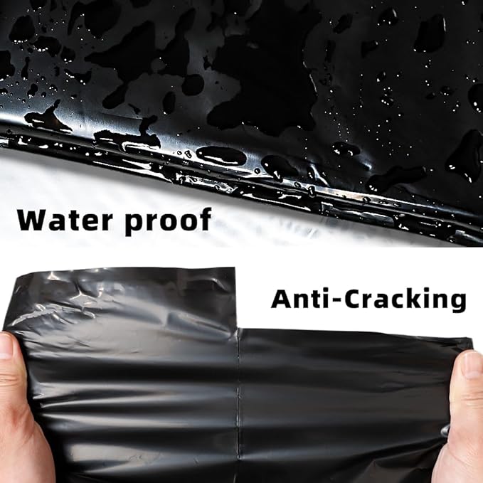 POLYSELLS 1000 pcs 7.5x10.5 Inches Black Poly Mailers Shipping Envelopes, Strong Adhesive Sealing, Waterproof, and Tear-resistant Postal Mailing Bags for Clothing, Books, and Accessories