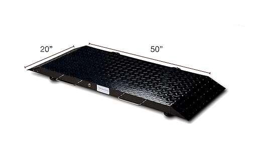 Liberty LS-920-2k Industrial Portable Floor Scale for Small Animal, Platform 50" x 20" / up to 2000 lbs (Made in USA) Scale + Cage System