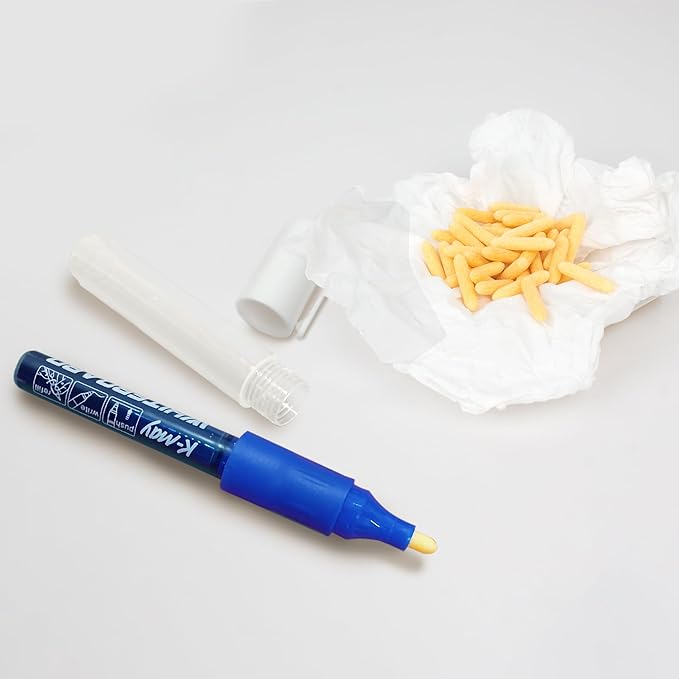 Spare Replacement Nib Tips for Paint Markers Perfect for 10 Kinds of Paint Markers Painting Pens Permanent Marker Pen Like Original, Easy to Change Nibs - 20pcs 22.5x4.45mm