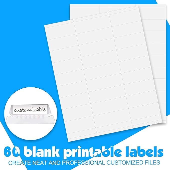 HERKKA Extra Capacity Hanging File Folders, 60 Pack Reinforced Letter Size Hanging Folders with Heavy Duty 3 Inch Expansion, Designed for Bulky Files, Medical Charts, Adjustable Tabs, Assorted Colors