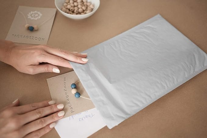 12.5x19 inches Poly Bubble Mailer Self Seal Bubble Shipping Envelopes 2.5 Mil 50 Pack