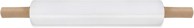 PackageZoom 20 inch x 1000 Feet Stretch Wrap with Handle, Clear Stretch Film, 4 Rolls