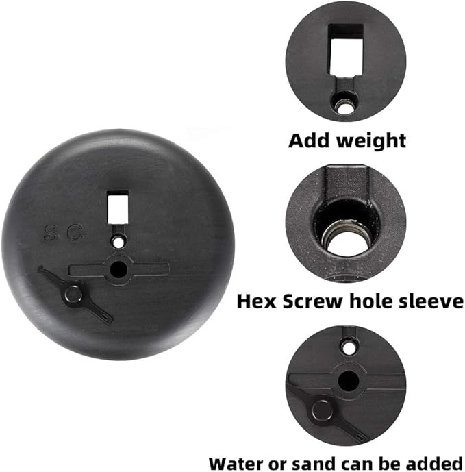 SENZHIYI Adjustable Poster Stand Holder 11x17 Inch, 360 Degree Rotation, Heavy Duty Snap Open Aluminum Pedestal Floor Standing Sign Holder Vertical and Horizontal View Sign Displayed (2PACK)