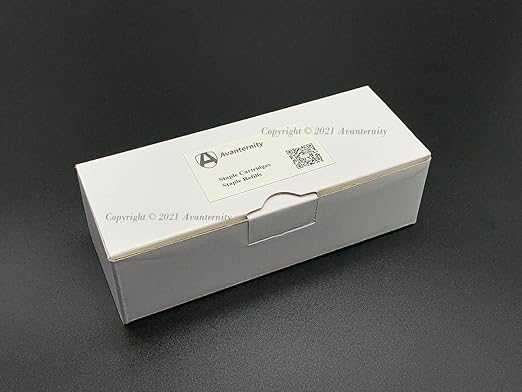 Avanternity's Staple Refills, Compatible with RISO S-4129 HC Staple 100 (Pack of 1 Box)